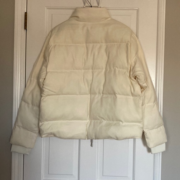 NWT Allbirds Cream Trino Puffer Jacket XL - Picture 3 of 15